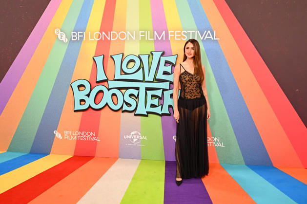 Cast attend the I Love Boosters premiere during the 70th BFI London Film Festival held at BFI Southbank, London Featuring: Eiza Gonzalez Where: London, United Kingdom When: 09 Oct 2026 Credit: Cover Images EDITORIAL USE ONLY. NOT FOR USE BY NEWSPAPERS BASED IN THE UK. Copyright: xx coverimg56081901