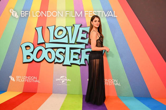 Cast attend the I Love Boosters premiere during the 70th BFI London Film Festival held at BFI Southbank, London Featuring: Eiza Gonzalez Where: London, United Kingdom When: 09 Oct 2026 Credit: Cover Images EDITORIAL USE ONLY. NOT FOR USE BY NEWSPAPERS BASED IN THE UK. Copyright: xx coverimg56081905
