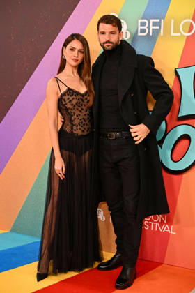 Cast attend the I Love Boosters premiere during the 70th BFI London Film Festival held at BFI Southbank, London Featuring: Eiza Gonzalez, Grigor Dimitrov Where: London, United Kingdom When: 09 Oct 2026 Credit: Cover Images EDITORIAL USE ONLY. NOT FOR USE BY NEWSPAPERS BASED IN THE UK. Copyright: xx coverimg56081908