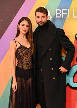 Cast attend the I Love Boosters premiere during the 70th BFI London Film Festival held at BFI Southbank, London Featuring: Eiza Gonzalez, Grigor Dimitrov Where: London, United Kingdom When: 09 Oct 2026 Credit: Cover Images EDITORIAL USE ONLY. NOT FOR USE BY NEWSPAPERS BASED IN THE UK. Copyright: xx coverimg56081909