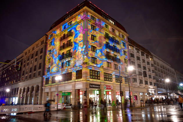 Festival of Lights 2026 Festival of Lights ** NUR FÜR REDAKTIONELLE ZWECKE ** EDITORIAL USE ONLY ** Festival of Lights 2026 am Westin Grand Hotel Friedrichstrasse Ecke Unter den Linden Berlin Berlin Deutschland _JK16830
