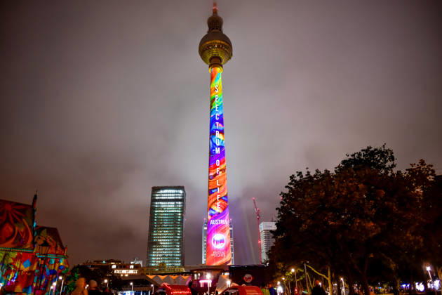 Festival of Lights 2026 Festival of Lights ** NUR FÜR REDAKTIONELLE ZWECKE ** EDITORIAL USE ONLY ** Festival of Lights 2026 am Berliner Fernsehturm Berlin Berlin Deutschland _JK16996