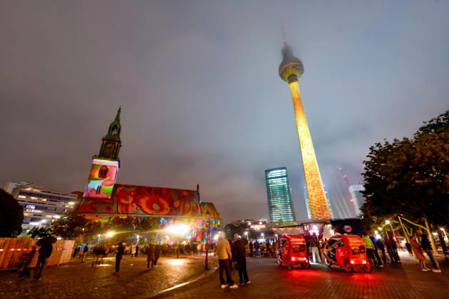 Festival of Lights 2026 Festival of Lights ** NUR FÜR REDAKTIONELLE ZWECKE ** EDITORIAL USE ONLY ** Festival of Lights 2026 am Berliner Fernsehturm Berlin Berlin Deutschland _JK17023