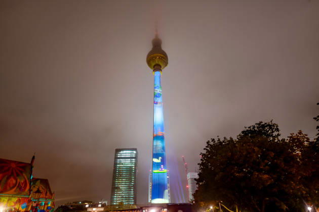 Festival of Lights 2026 Festival of Lights ** NUR FÜR REDAKTIONELLE ZWECKE ** EDITORIAL USE ONLY ** Festival of Lights 2026 am Berliner Fernsehturm Berlin Berlin Deutschland _JK17033