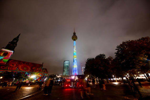 Festival of Lights 2026 Festival of Lights ** NUR FÜR REDAKTIONELLE ZWECKE ** EDITORIAL USE ONLY ** Festival of Lights 2026 am Berliner Fernsehturm Berlin Berlin Deutschland _JK17035