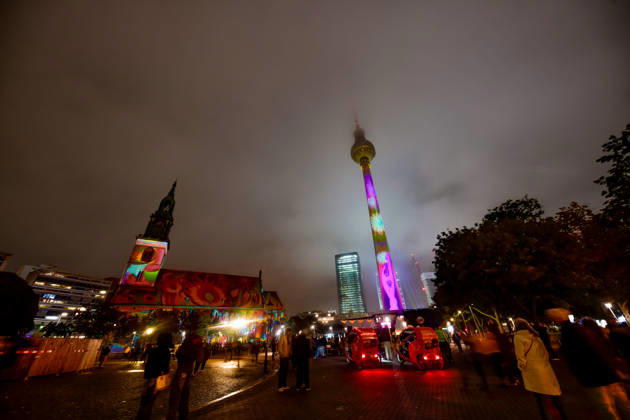 Festival of Lights 2026 Festival of Lights ** NUR FÜR REDAKTIONELLE ZWECKE ** EDITORIAL USE ONLY ** Festival of Lights 2026 am Berliner Fernsehturm Berlin Berlin Deutschland _JK17044