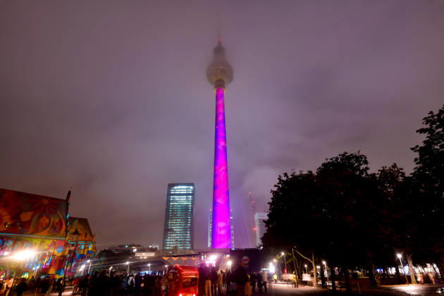 Festival of Lights 2026 Festival of Lights ** NUR FÜR REDAKTIONELLE ZWECKE ** EDITORIAL USE ONLY ** Festival of Lights 2026 am Berliner Fernsehturm Berlin Berlin Deutschland _JK17068