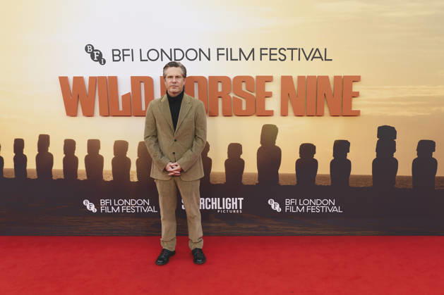 October 9, 2026, London, England, United Kingdom: Guests attending the red carpet at the premier of wild horse nine at the BFI London Film Festival in london on October 9th London United Kingdom - ZUMAg279 20261009_zip_g279_011 Copyright: xAlessandroxGalatolix