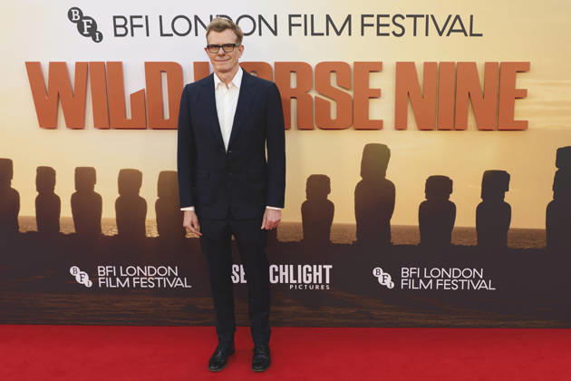 October 9, 2026, London, England, United Kingdom: Guests attending the red carpet at the premier of wild horse nine at the BFI London Film Festival in london on October 9th London United Kingdom - ZUMAg279 20261009_zip_g279_015 Copyright: xAlessandroxGalatolix
