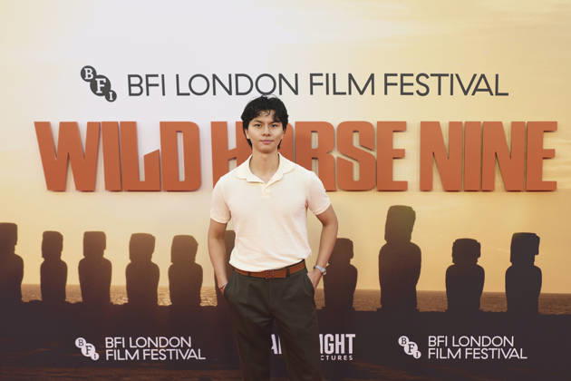 October 9, 2026, London, England, United Kingdom: Guests attending the red carpet at the premier of wild horse nine at the BFI London Film Festival in london on October 9th London United Kingdom - ZUMAg279 20261009_zip_g279_016 Copyright: xAlessandroxGalatolix