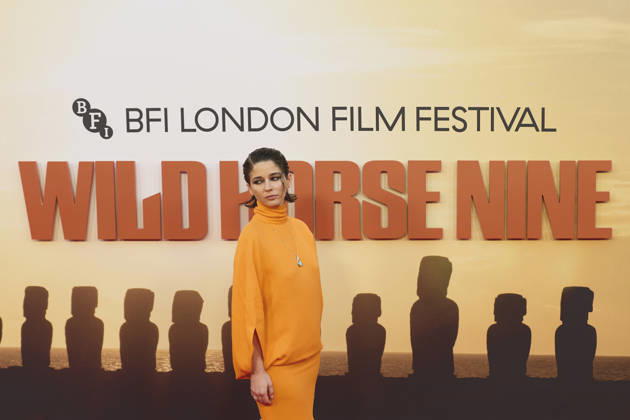 October 9, 2026, London, England, United Kingdom: PAOLA GIANNIN attending the red carpet at the premier of wild horse nine at the BFI London Film Festival in london on October 9th London United Kingdom - ZUMAg279 20261009_zip_g279_026 Copyright: xAlessandroxGalatolix