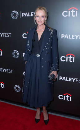 October 9, 2026, Bronx, New York, USA: Uma Thurman attends screening of Paramount+ Dexter: Resurrection during PaleyFest NY at Paley Center for Media in New York, NY on October 9, 2026. Bronx USA  - ZUMAr339 20261009_znp_r339_008 Copyright: xLevxRadinx