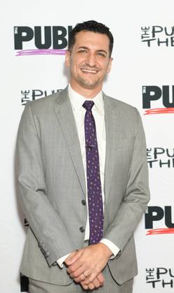 Danny Sharron at arrivals for GOOD TIME CHARLIE Opening Night, The Public Theater, New York, NY, October 09, 2026. Photo By: Quoin Pics Everett Collection GOOD TIME CHARLIE Opening Night PUBLICATIONXNOTxINxCANxCHNxFRAxITAxJPNxNORxPOLxRUSxESPxUKxUSA
