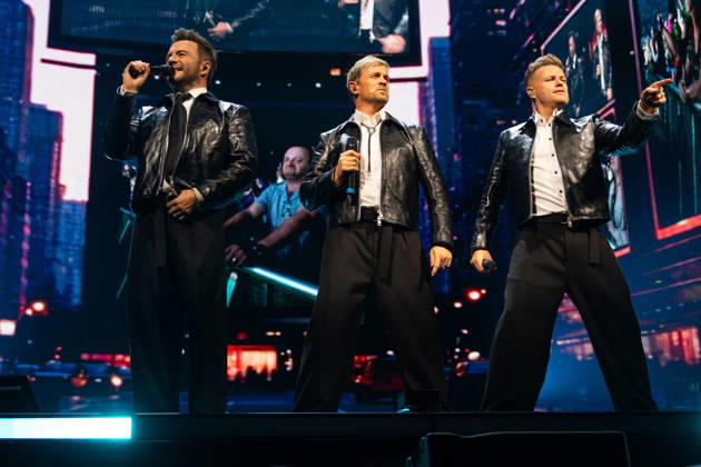 Westlife perform at The O2 , London as part of Westlife™s 25th Anniversary Tour on October 9, 2026. LONDON, ENGLAND - OCTOBER 9: Westlife perform at The O2, London as part of Westlife™s 25th Anniversary Tour on October 9, 2026., Credit:Pupat Chenaksara Avalon UK, London  Copyright: xPupatxChenaksarax xAvalonx 1141874235