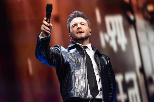Shane Filan of Westlife performs at The O2, London as part of Westlife™s 25th Anniversary Tour on October 9, 2026. LONDON, ENGLAND - OCTOBER 9: Shane Filan of Westlife performs at The O2, London as part of Westlife™s 25th Anniversary Tour on October 9, 2026., Credit:Pupat Chenaksara Avalon UK, London  Copyright: xPupatxChenaksarax xAvalonx 1141877983