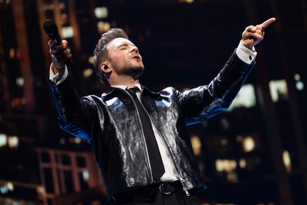 Shane Filan of Westlife performs at The O2, London as part of Westlife™s 25th Anniversary Tour on October 9, 2026. LONDON, ENGLAND - OCTOBER 9: Shane Filan of Westlife performs at The O2, London as part of Westlife™s 25th Anniversary Tour on October 9, 2026., Credit:Pupat Chenaksara Avalon UK, London  Copyright: xPupatxChenaksarax xAvalonx 1141878007