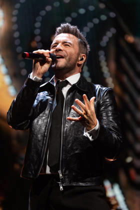 Shane Filan of Westlife performs at The O2, London as part of Westlife™s 25th Anniversary Tour on October 9, 2026. LONDON, ENGLAND - OCTOBER 9: Shane Filan of Westlife performs at The O2, London as part of Westlife™s 25th Anniversary Tour on October 9, 2026., Credit:Pupat Chenaksara Avalon UK, London  Copyright: xPupatxChenaksarax xAvalonx 1141878062