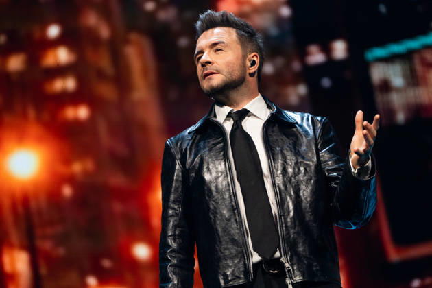 Shane Filan of Westlife performs at The O2, London as part of Westlife™s 25th Anniversary Tour on October 9, 2026. LONDON, ENGLAND - OCTOBER 9: Shane Filan of Westlife performs at The O2, London as part of Westlife™s 25th Anniversary Tour on October 9, 2026., Credit:Pupat Chenaksara Avalon UK, London  Copyright: xPupatxChenaksarax xAvalonx 1141878072