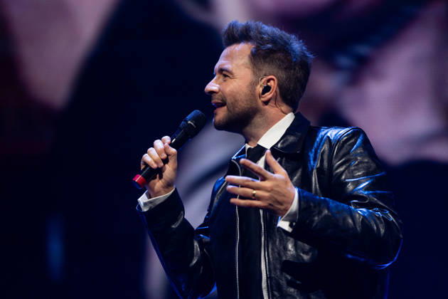 Shane Filan of Westlife performs at The O2, London as part of Westlife™s 25th Anniversary Tour on October 9, 2026. LONDON, ENGLAND - OCTOBER 9: Shane Filan of Westlife performs at The O2, London as part of Westlife™s 25th Anniversary Tour on October 9, 2026., Credit:Pupat Chenaksara Avalon UK, London  Copyright: xPupatxChenaksarax xAvalonx 1141878097