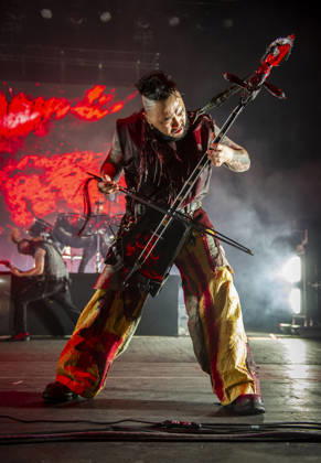 The Hu at O2 Academy Brixton 09 10 2026 Mongolian folk metal band The Hu perform live on stage at O2 Academy Brixton in London on 9th October 2026 as part of The Hu - Warrior Chant Tour., Credit:Zoran Veselinovic B4859 Avalon UK, London, O2 Academy Brixton  Copyright: xZoranxVeselinovicx xB4859x xAvalonx 1141923542