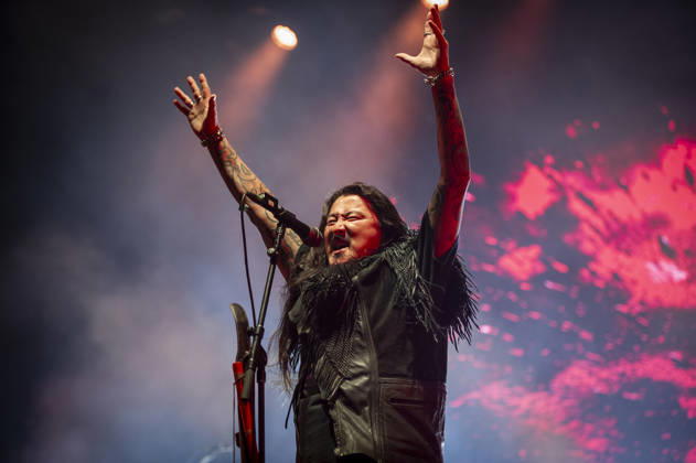 The Hu at O2 Academy Brixton 09 10 2026 Mongolian folk metal band The Hu perform live on stage at O2 Academy Brixton in London on 9th October 2026 as part of The Hu - Warrior Chant Tour., Credit:Zoran Veselinovic B4859 Avalon UK, London, O2 Academy Brixton  Copyright: xZoranxVeselinovicx xB4859x xAvalonx 1141923547