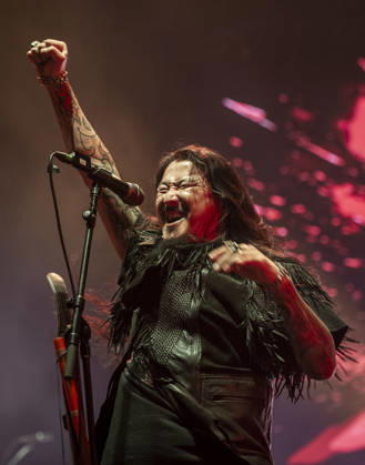 The Hu at O2 Academy Brixton 09 10 2026 Mongolian folk metal band The Hu perform live on stage at O2 Academy Brixton in London on 9th October 2026 as part of The Hu - Warrior Chant Tour., Credit:Zoran Veselinovic B4859 Avalon UK, London, O2 Academy Brixton  Copyright: xZoranxVeselinovicx xB4859x xAvalonx 1141923561