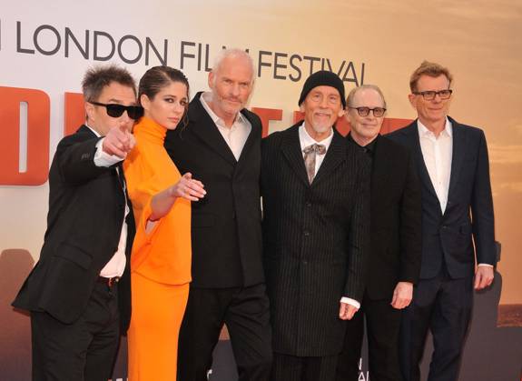 Wild Horse Nine 70th BFI London Film Festival premiere Sam Rockwell, Mariana di Girolamo, Martin McDonagh, John Malkovich, Steve Buscemi and Graham Broadbent at the Wild Horse Nine 70th BFI London Film Festival premiere, Royal Festival Hall, Belvedere Road, South Bank, on Friday 09 October 2026 in London, England, UK. CAP CAN CAN London Great Britain UK Copyright: xCanxNguyen CapitalxPicturesx