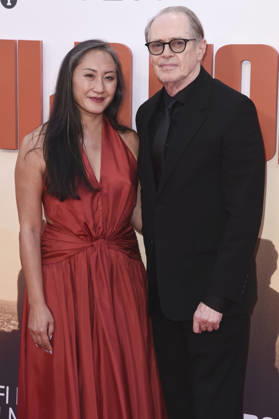 Steve Buscemi mit Ehefrau Karen Ho bei der Premiere des Kinofilms Wild Horse Nine auf dem 70. BFI London Film Festival 2026 in der Royal Festival Hall. London, 09.10.2026