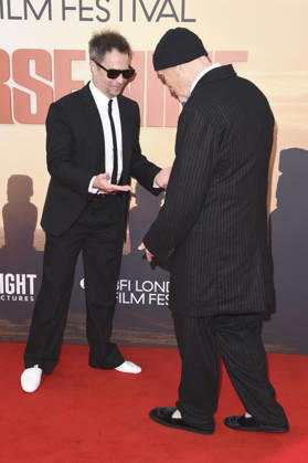 Sam Rockwell und John Malkovich bei der Premiere des Kinofilms Wild Horse Nine auf dem 70. BFI London Film Festival 2026 in der Royal Festival Hall. London, 09.10.2026