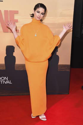 Mariana Di Girolamo bei der Premiere des Kinofilms Wild Horse Nine auf dem 70. BFI London Film Festival 2026 in der Royal Festival Hall. London, 09.10.2026