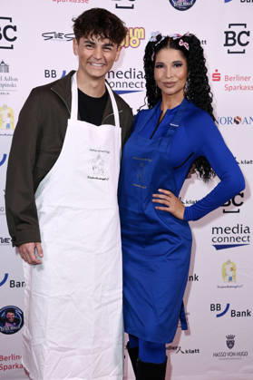Benni BK und Micaela Schäfer bei der Gala der Kinderschutzengel im Spindler & Klatt. Berlin, 09.10.2026