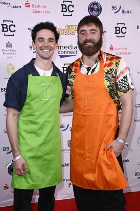 Marc Weinmann und Philipp Leinenbach bei der Gala der Kinderschutzengel im Spindler & Klatt. Berlin, 09.10.2026