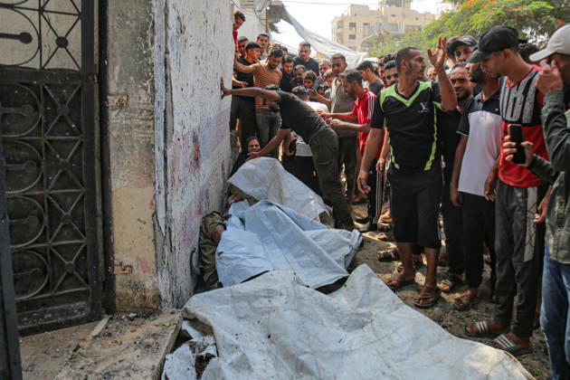 October 10, 2026, Palestine: Four martyrs were killed after being targeted by a missile from Israeli surveillance aircraft west of Gaza City. Palestine - ZUMAe144 20261010_zip_e144_004 Copyright: xMohammadxAbuxElsebahx