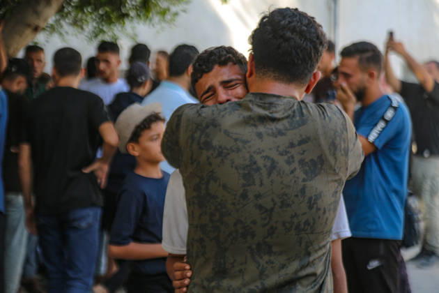 October 10, 2026, Palestine: Four martyrs were killed after being targeted by a missile from Israeli surveillance aircraft west of Gaza City. Palestine  - ZUMAe144 20261010_zip_e144_016 Copyright: xMohammadxAbuxElsebahx