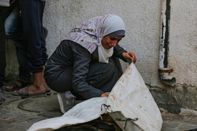 October 10, 2026, Palestine: Four martyrs were killed after being targeted by a missile from Israeli surveillance aircraft west of Gaza City. Palestine - ZUMAe144 20261010_zip_e144_015 Copyright: xMohammadxAbuxElsebahx