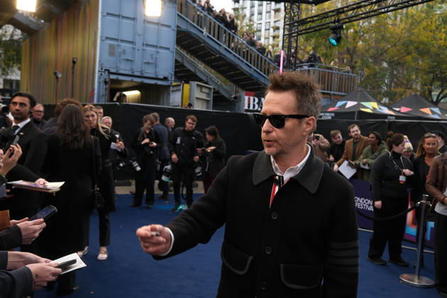 Ray Gunn gala screening, BFI Southbank, London, UK, 10 October 2026 Sam Rockwell at the gala screening of Ray Gunn, BFI Southbank, London, UK, 10 October 2026., Credit:Julie Edwards Avalon United Kingdom, London Copyright: xJuliexEdwardsx xAvalonx 1142037205