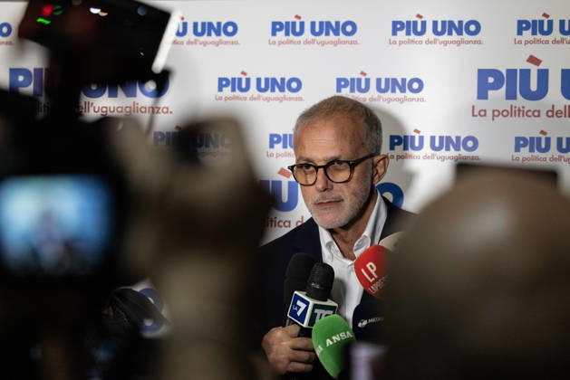 October 10, 2026, Rome, Italia, Italy: Ernesto Maria Ruffini during the National Assembly of PioÂ¹ Uno, Rome, 10 10 2026 Rome Italy  - ZUMAa289 20261010_zia_a289_105 Copyright: xFrancescoxFotiax xAgfx