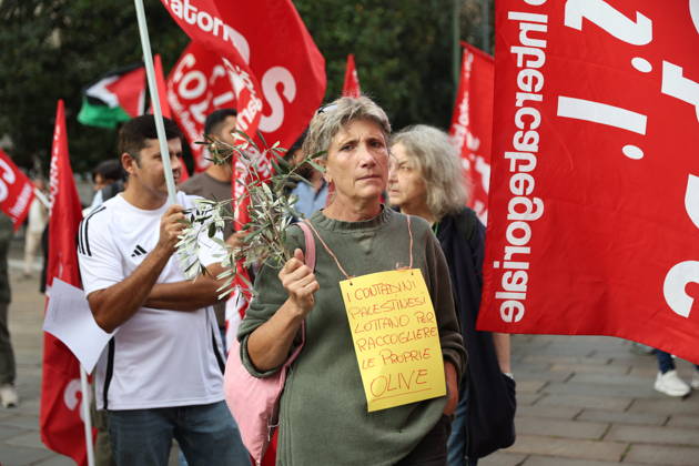 RECORD DATE NOT STATED IPA89503901 - Milan, October 10, 2026, National Day of Mobilization, The end of genocide is the end of Zionism, marking the third anniversary of the start of the conflict in Gaza  Copyright: xx xFrancescoxEnriquezx IPA89503901.jpeg