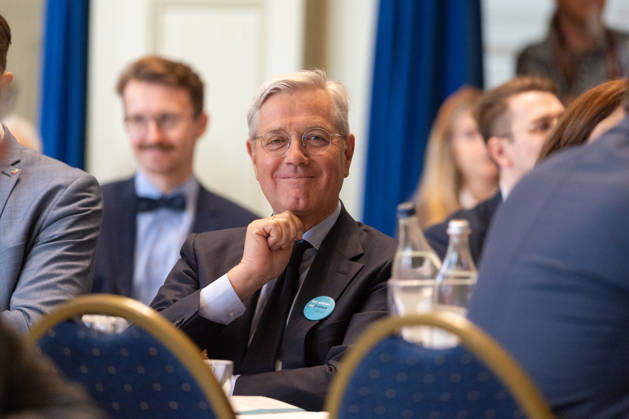 Festakt zu 150 Jahren Adenauer und 80 Jahren CDU Bad Honnef - 10.10.26 Norbert RÖTTGEN (MdB, CDU) - Festakt zu 150 Jahren Konrad Adenauer und 80 Jahren CDU Bad Honnef im Kursaal in Bad Honnef. Adenauer, der erste Bundeskanzler, wurde am 5. Januar 1876 geboren und lebte in Rhöndorf. Die CDU Bad Honnef feierte ihr 80-jähriges Bestehen. Bad Honnef Kursaal Nordrhein-Westfalen Deutschland Copyright: xMarcxJohnx