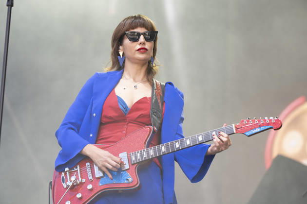 Nat Simons performs Hispanidad Festival 2026 in Madrid, Spain - 10 Oct 2026 Singer Nat Simons performs during the Hispanidad Festival 2026 concert at the Plaza de Espana. Madrid Spain Copyright: xAtilanoxGarciax xSOPAxImagesx PHOTO11488