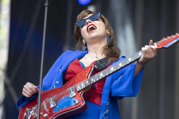 Nat Simons performs Hispanidad Festival 2026 in Madrid, Spain - 10 Oct 2026 Singer Nat Simons performs during the Hispanidad Festival 2026 concert at the Plaza de Espana. Madrid Spain Copyright: xAtilanoxGarciax xSOPAxImagesx PHOTO11525