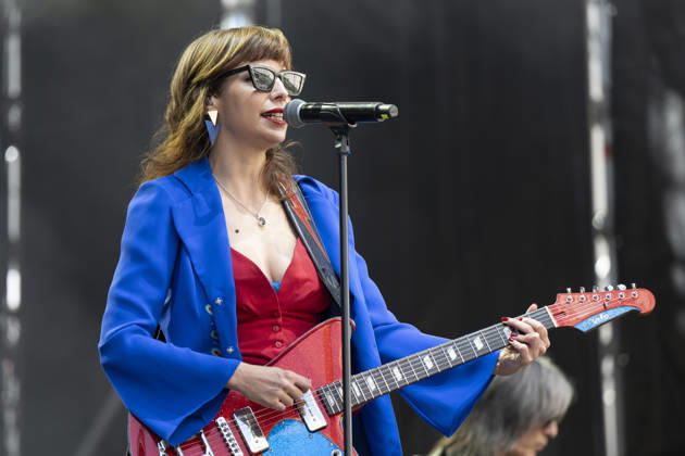 Nat Simons performs Hispanidad Festival 2026 in Madrid, Spain - 10 Oct 2026 Singer Nat Simons performs during the Hispanidad Festival 2026 concert at the Plaza de Espana. Madrid Spain Copyright: xAtilanoxGarciax xSOPAxImagesx PHOTO11528