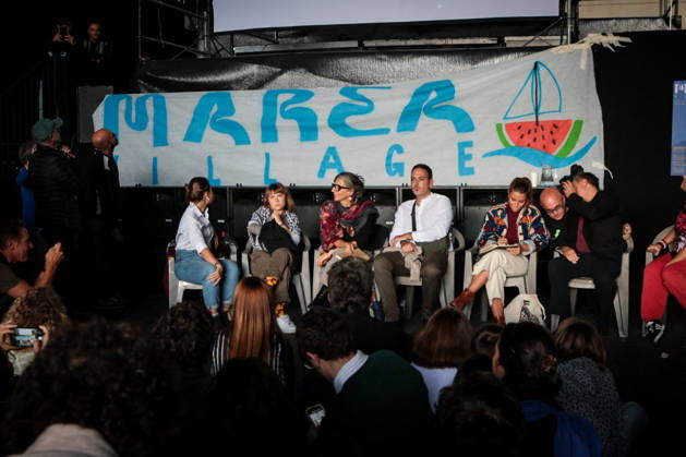 Greta Thunberg and Francesca Albanese at NATO Base X Conference - Napoli Greta Thunberg and Francesca Albanese attend the NATO Base X Conference at the former NATO base in Bagnoli, Naples, Italy on October 10, 2026, where Thunberg discusses CPRs and participates in a pro-Palestine debate with Albanese. Photo by Renato Esposito Napolipress IPA ABACAPRESS.COM Napoli - Italy  Copyright: xIPA ABACAx