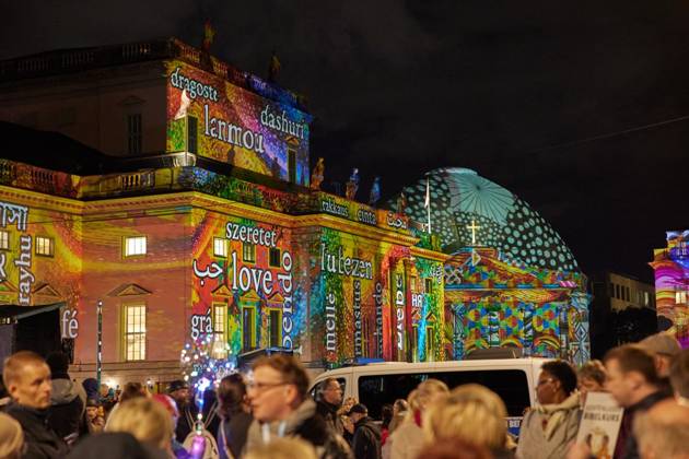 Festival of Lights ** NUR FÜR REDAKTIONELLE ZWECKE ** EDITORIAL USE ONLY **<p>Festival of Lights an der Staatsoper. Deutschland Berlin Berlin Copyright: JörgxCarstensen