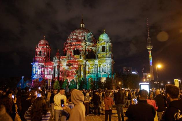 Festival of Lights ** NUR FÜR REDAKTIONELLE ZWECKE ** EDITORIAL USE ONLY **<p>Festival of Lights am Berliner Dom. Deutschland Berlin Berlin Copyright: JörgxCarstensen