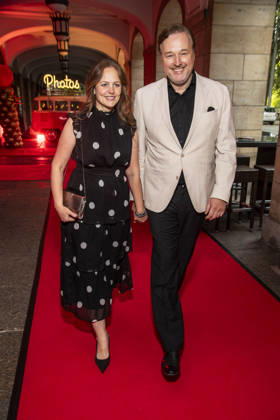 ABB HOPEGALA- Lidija Grossmann und Stephan Grossmann Ehepaar zu Gast auf dem roten Teppich bei der Hope Gala 2026 im Schauspielhaus Dresden am 10.10.2026 in Dresden Sachsen Deutschland