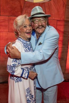 ABB HOPEGALA- Dorit Gaeble und Karl-Heinz Bellmann zu Gast auf dem roten Teppich bei der Hope Gala 2026 im Schauspielhaus Dresden am 10.10.2026 in Dresden Sachsen Deutschland