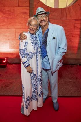 ABB HOPEGALA- Dorit Gaeble und Karl-Heinz Bellmann zu Gast auf dem roten Teppich bei der Hope Gala 2026 im Schauspielhaus Dresden am 10.10.2026 in Dresden Sachsen Deutschland