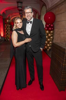 ABB HOPEGALA- Sue Rosenblatt und Andre Stade zu Gast auf dem roten Teppich bei der Hope Gala 2026 im Schauspielhaus Dresden am 10.10.2026 in Dresden Sachsen Deutschland