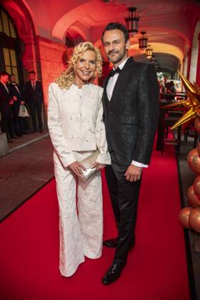 ABB HOPEGALA- Victoria Herrmann und David Boethig zu Gast auf dem roten Teppich bei der Hope Gala 2026 im Schauspielhaus Dresden am 10.10.2026 in Dresden Sachsen Deutschland